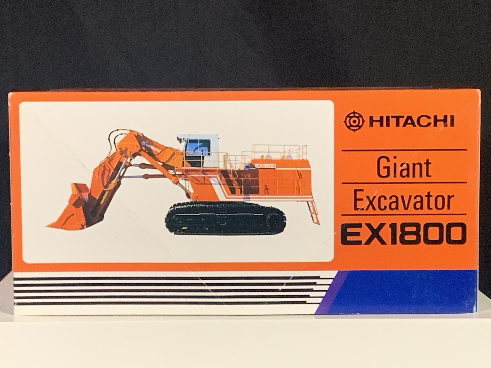 Shinsei Hitachi EX1800 1/60 Diecast Giant Excavator Mining Shovel w/Box