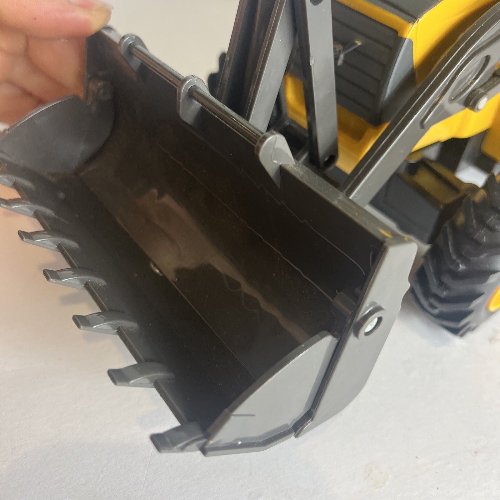 Volvo B71 Toy Backhoe Loader – Construction Vehicle – Realistic Toy New Ray