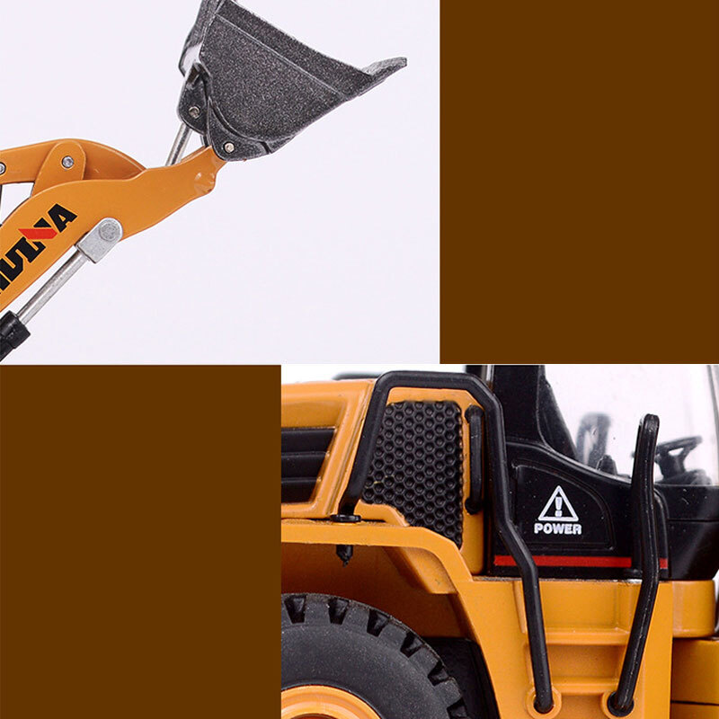 1/60 Loader Truck Toy Construction Equipment Diecast Toy Vehicle Kids Toys Boys