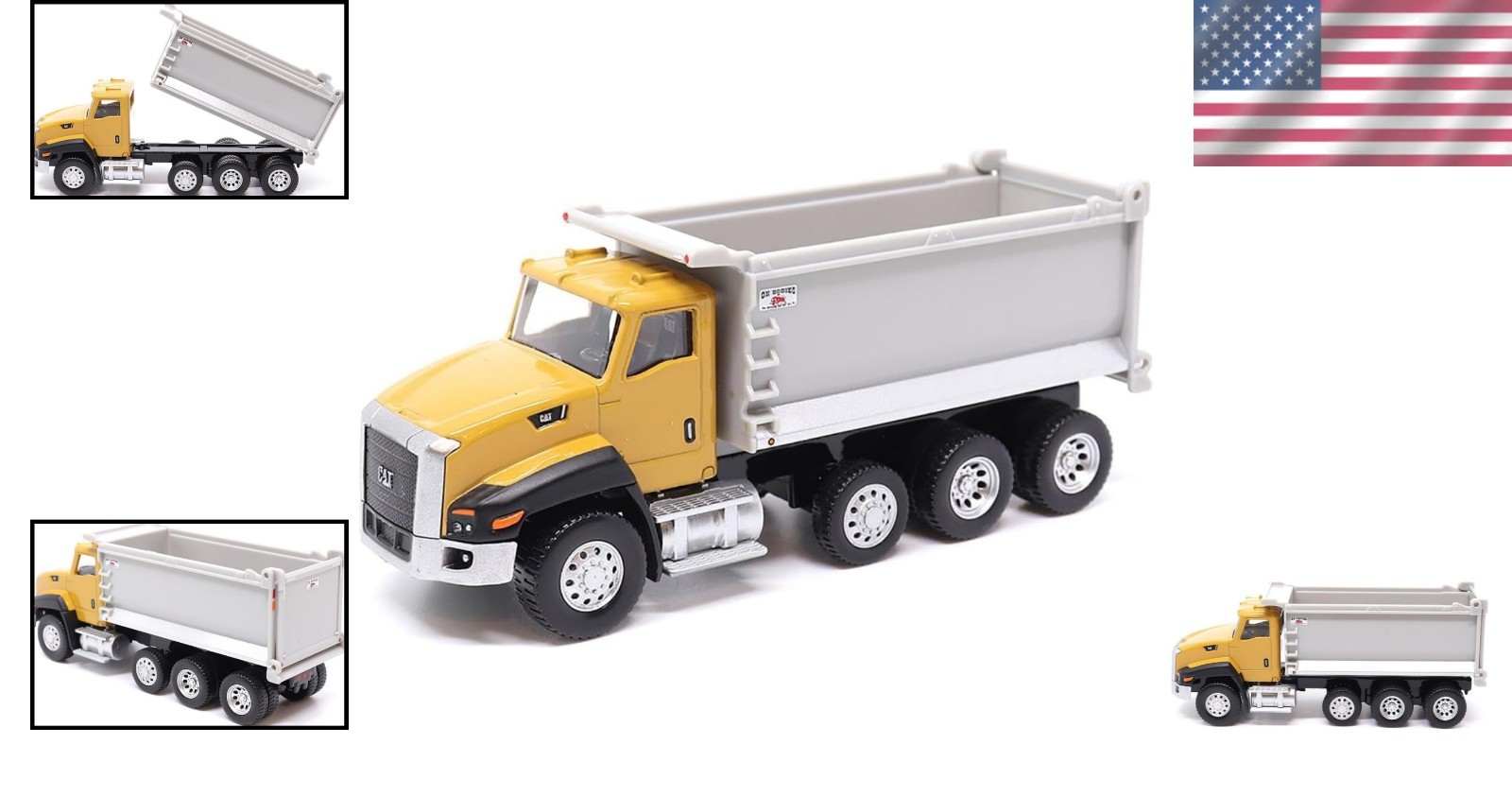 1/64 Caterpillar CT660 Dump Truck – Realistic Ox Body for Young Collectors