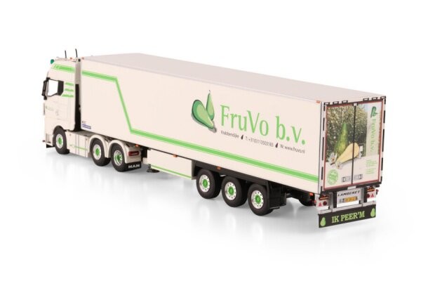 1:50 WSI MAN TGX GX 6X2 Refrigerated Transporter Model FRUVO B.V.01-4929