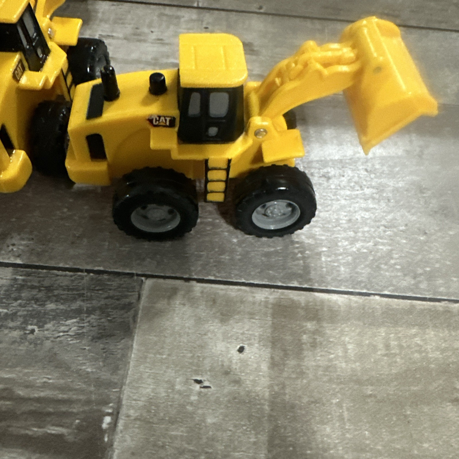 CAT Caterpillar 2 Little Construction Play Toys – Cake Toppers Dump Truck Dozer
