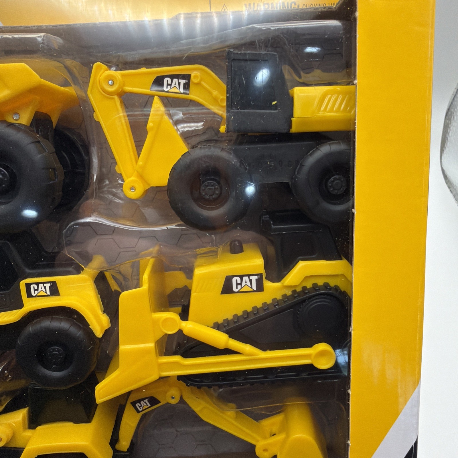 CAT Little Machines 5 Pack B Dump Truck Toy Building Vehicles For Kids Ages 3+