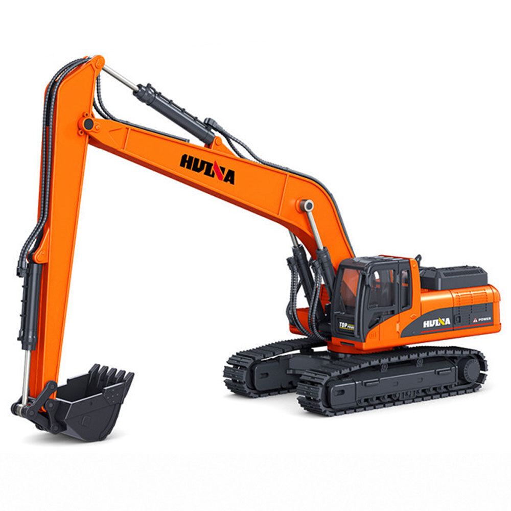 1:50 Excavator Construction Vehicle Model Diecast Toy Truck Boys Toys Kid Orange