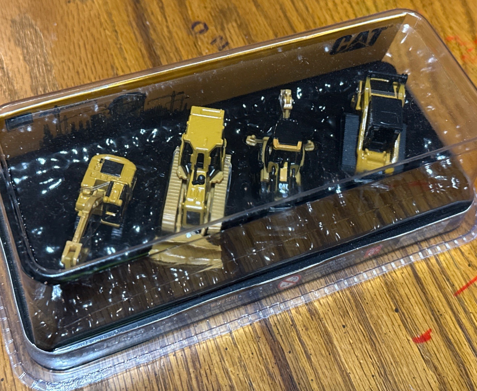 Caterpillar CAT Micro Constructor Scale Set Of 4 Diecast Model NIB