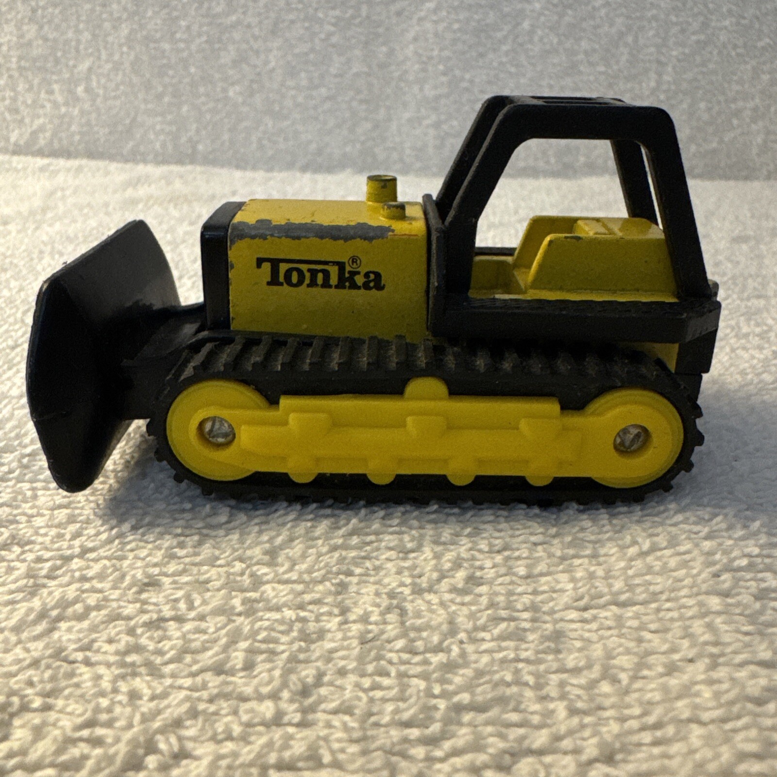 Tonka Truck Vintage Mini Work Equipment Bulldozer Toy 1994