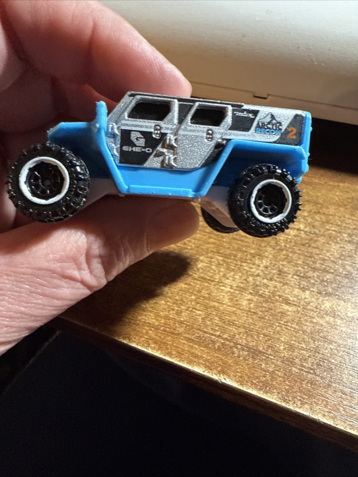 2018 Matchbox “Ice Voyagers” Ghe-O Rescue SILVER | BLUE | ARCTIC RECON | LOOSE