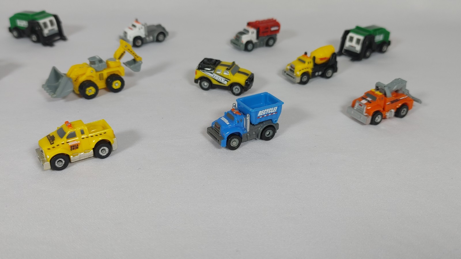 Miniature Construction Equipment Tonka, Lot Of 16 Used Rare