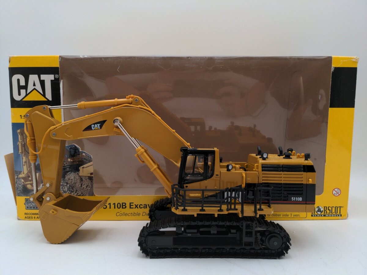 Norscot 55098 1:50 Scale CAT 5110B Hydraulic Excavator With Metal Tracks LN/Box