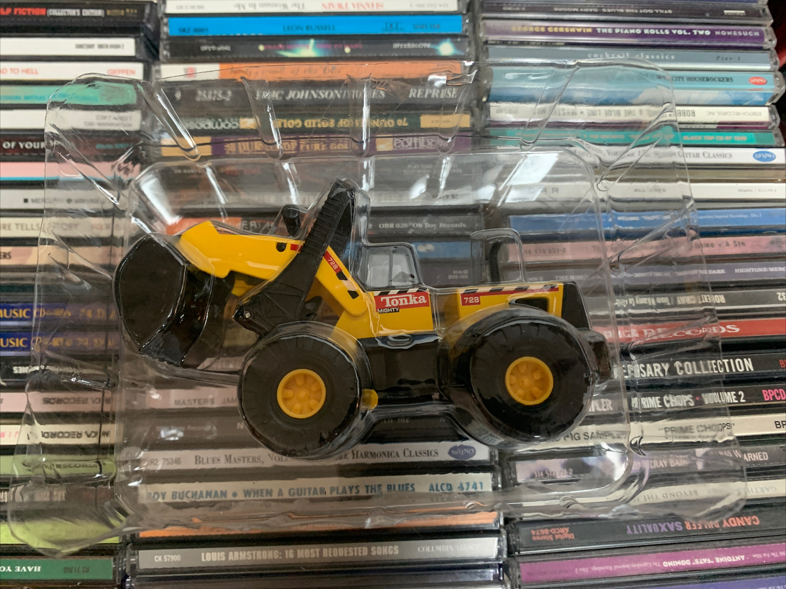 Official Tonka Mini Mighty Replica Bulldozer #762898 Opened but Never Used