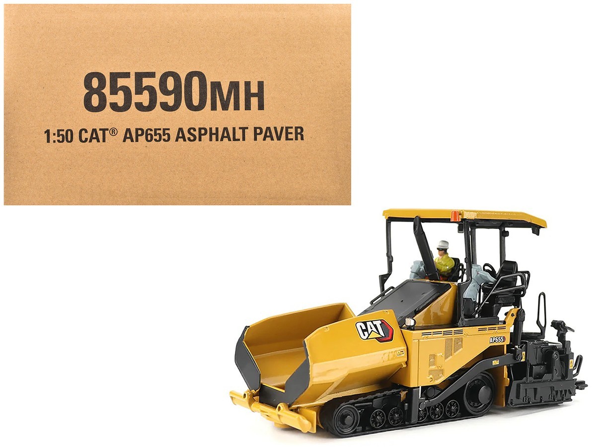 Cat AP655 Asphalt Paver – Diecast Masters 1:50 Scale Model #85590MH New