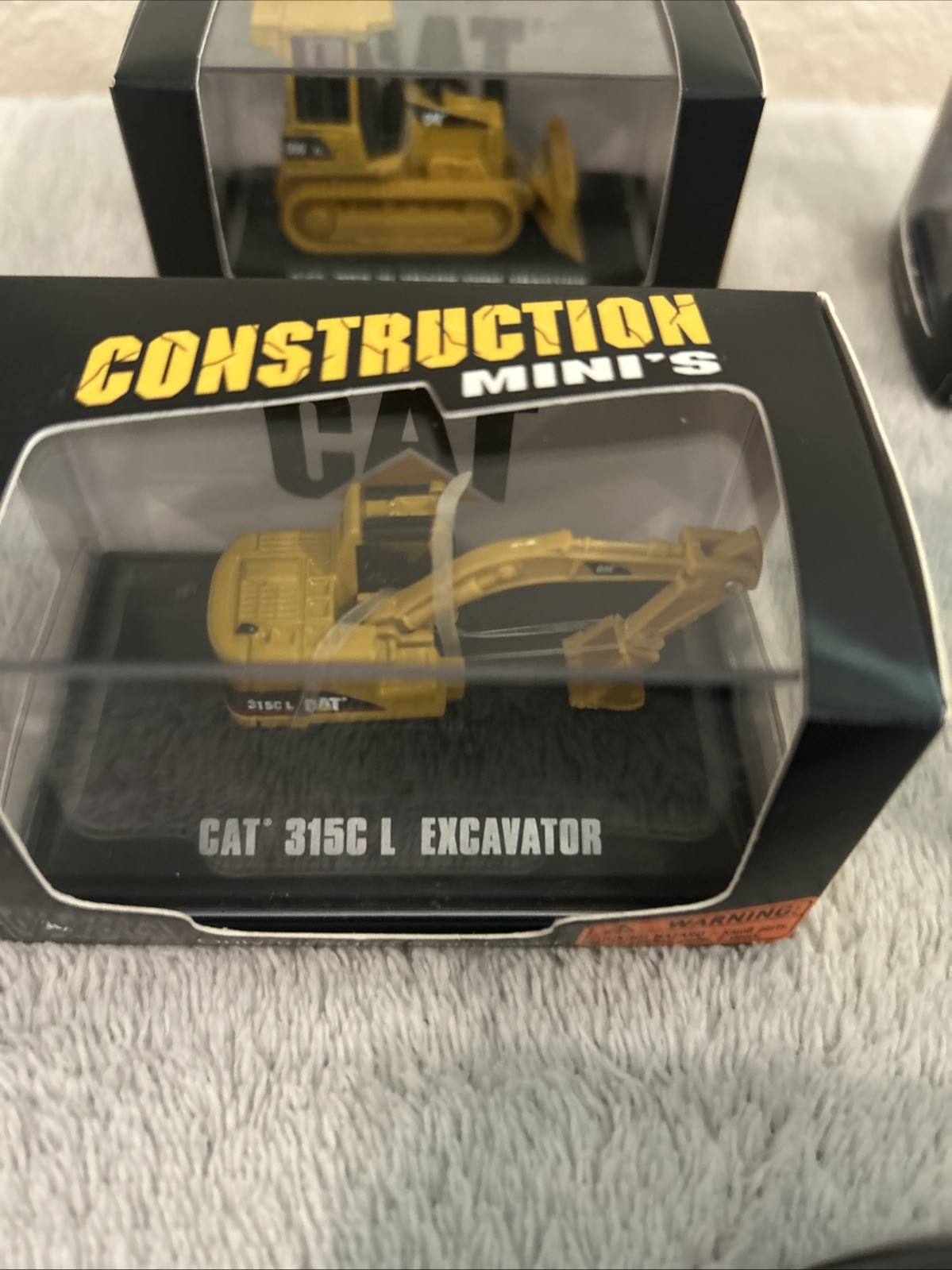 Norscot CAT Construction Minis Lot of 5 Backhoe Excavator Tractor Wheel Loader