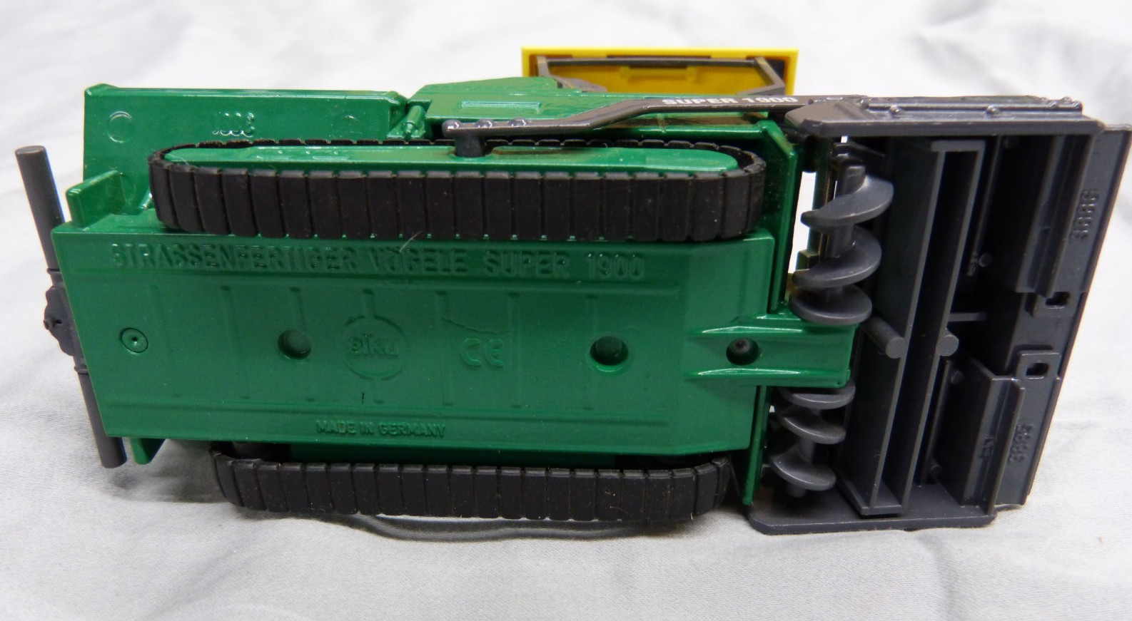 SIKU Vögele Super 1900 Asphalt Paver 1/50 Die-Cast Germany Excellent No Box