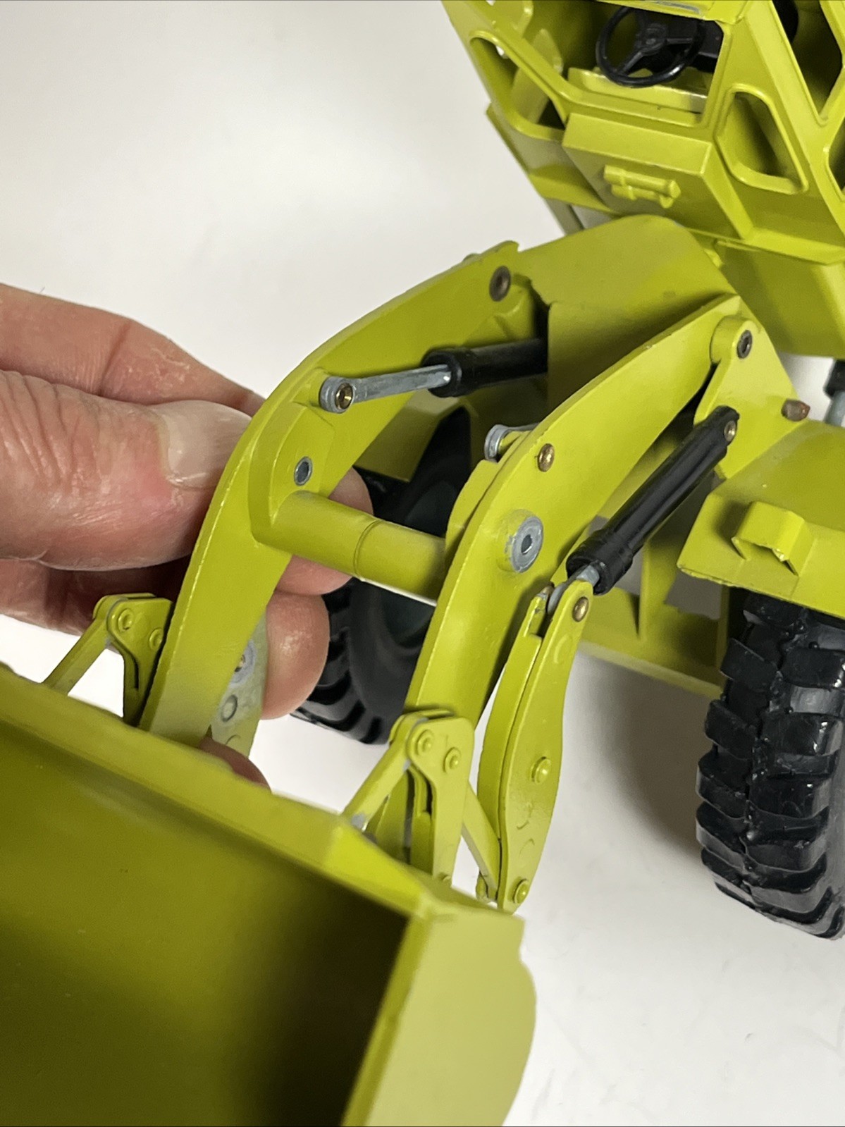 Gescha Terex GM Wheel Loader 72-71 Diecast 1:40 Scale Germany Damaged See Pics
