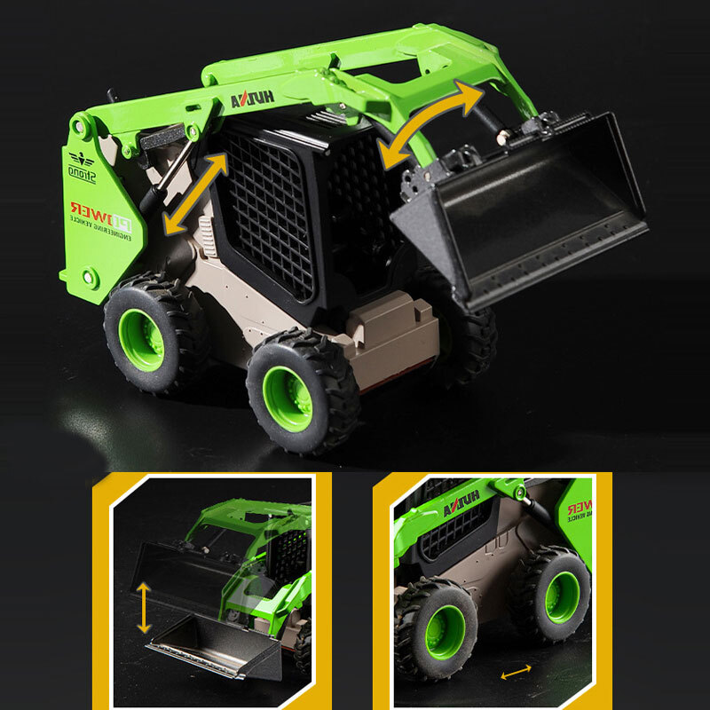 Wheel Loader Truck Toy Construction Vehicle Model Diecast Toy Cars Toys for Boys