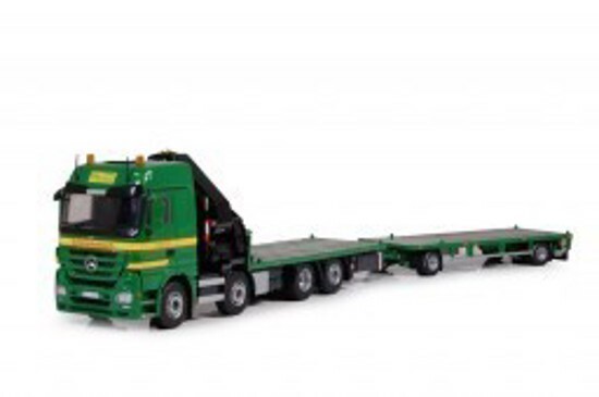 Tekno 62513 Mercedes-Benz Actros LH Megaspace w/Palfinger Schmallenbach 1/50 MIB