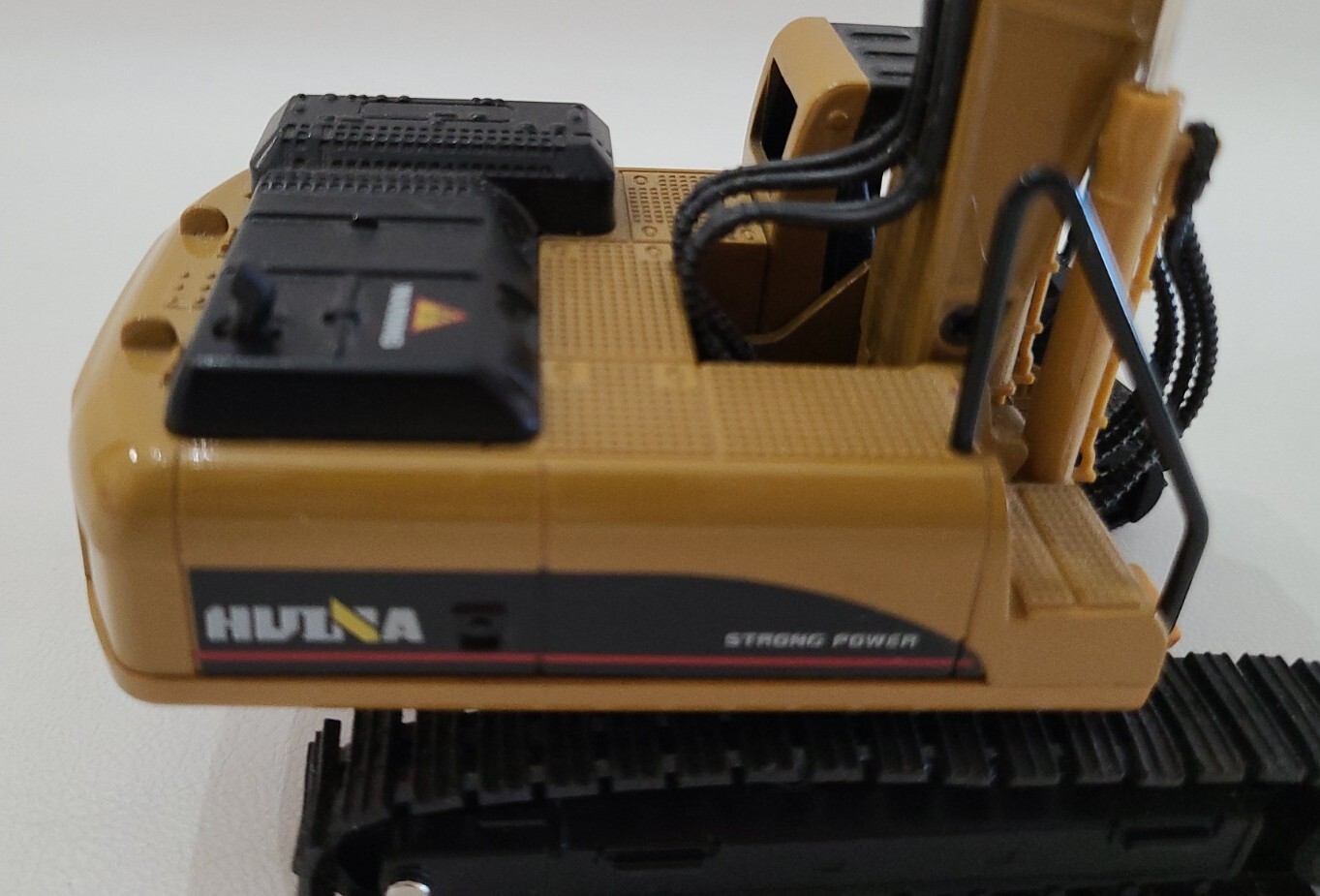 Hulna Exavator Construction Top Truck Toy Diecast Metal 7.5″ long Read⬇️