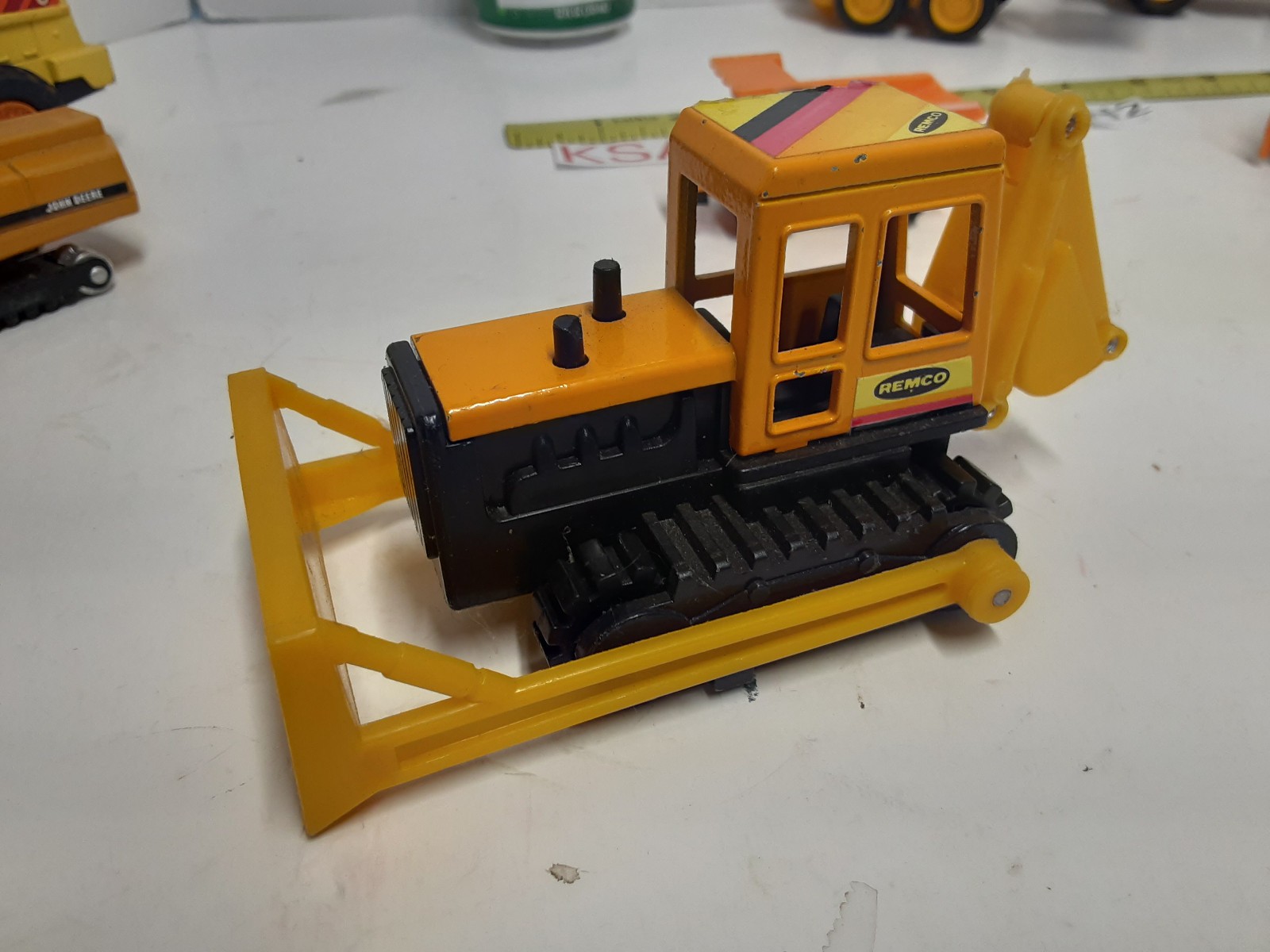 Vintage Majorette Articulated Front End Loader 1:56 &Other Diecast/Plastic Toys