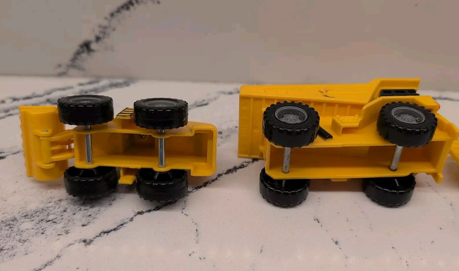 CAT Construction Lot Of 4 Little Machines 3in Mini Cat Toy Vehicles Plastic