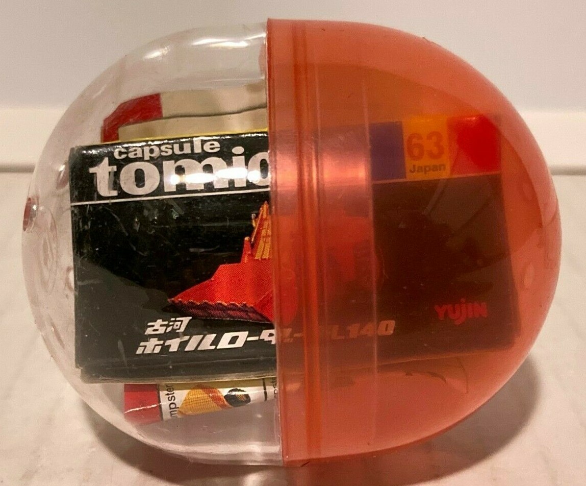 Construction Wheel Loader Capsule Tomica Mini Car Collection Vending 2″ Capsule