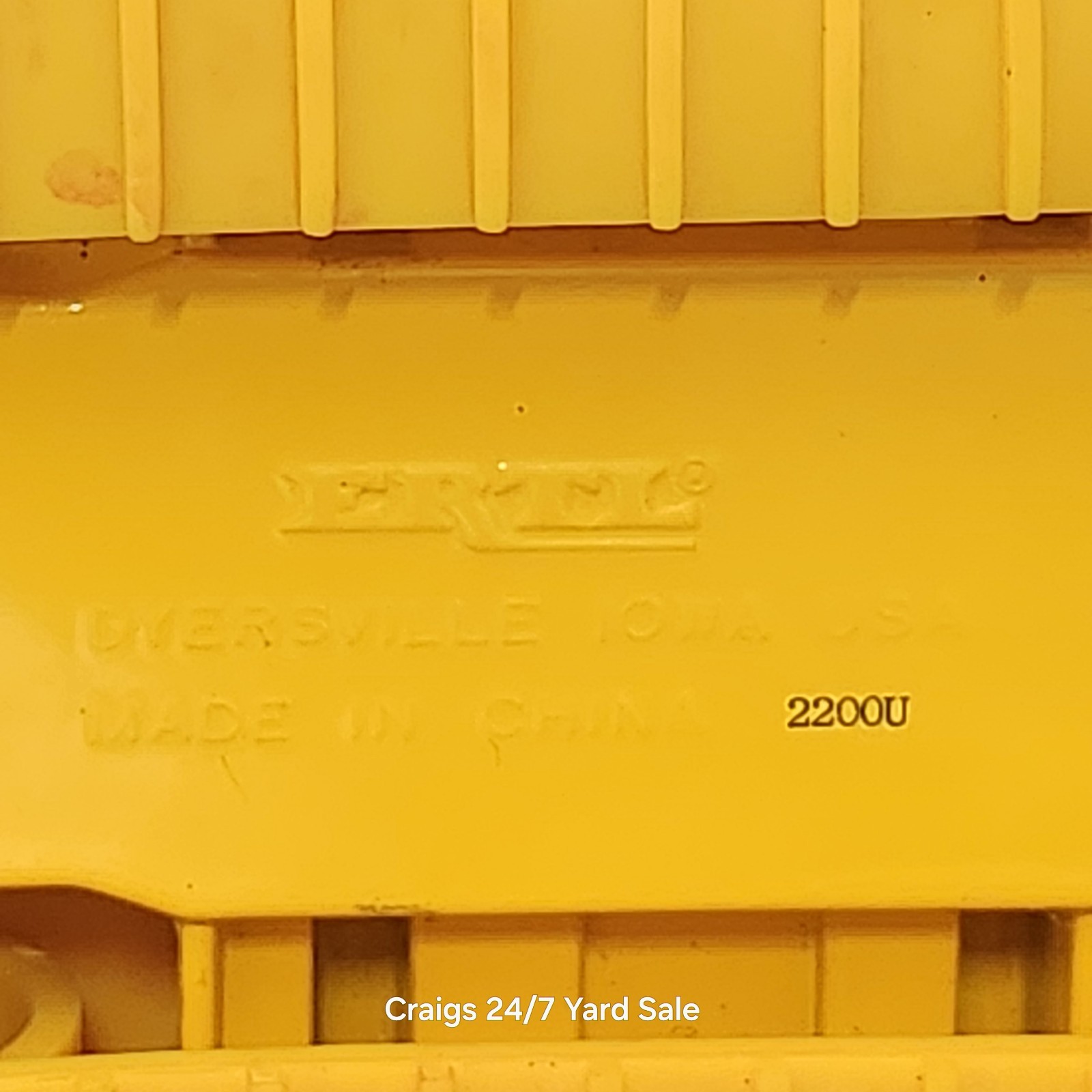 John Deere Bulldozer 550G ERTL 1/32 Near Mint 1990-1995 Vintage Yellow