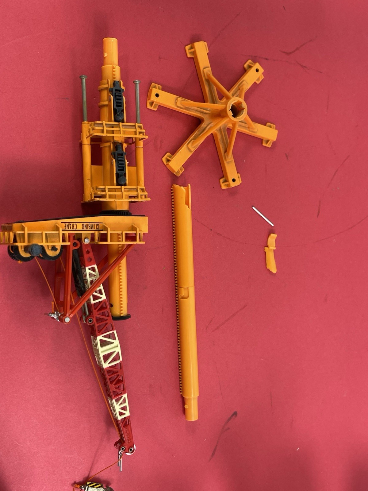 Shinsei Mini Power Climbing Tower Crane Large Piece , Used Needs Repair