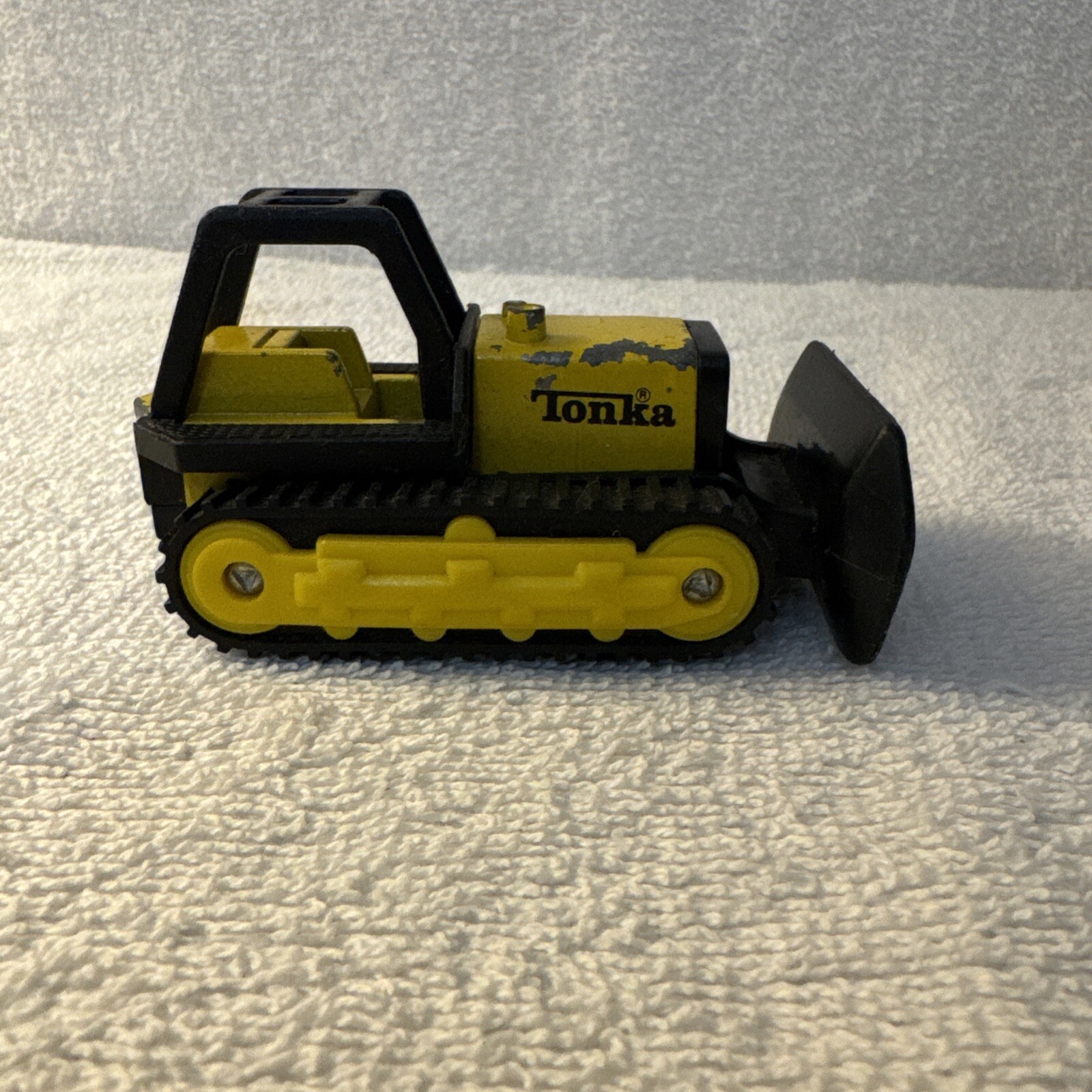 Tonka Truck Vintage Mini Work Equipment Bulldozer Toy 1994