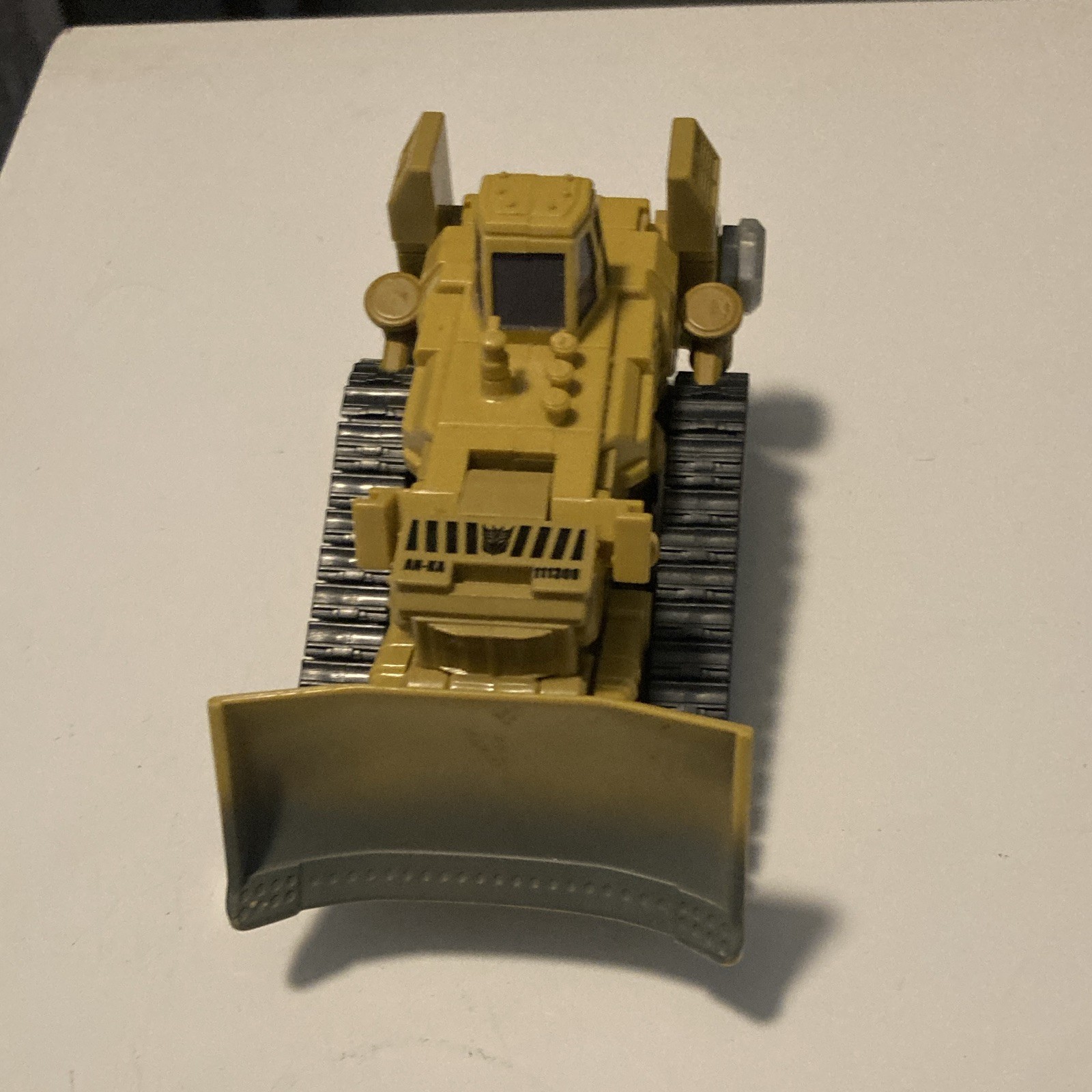 Hasbro Transformers CAT Dozer Vehicle Figure Toy 1:64 Yellow Black Gray