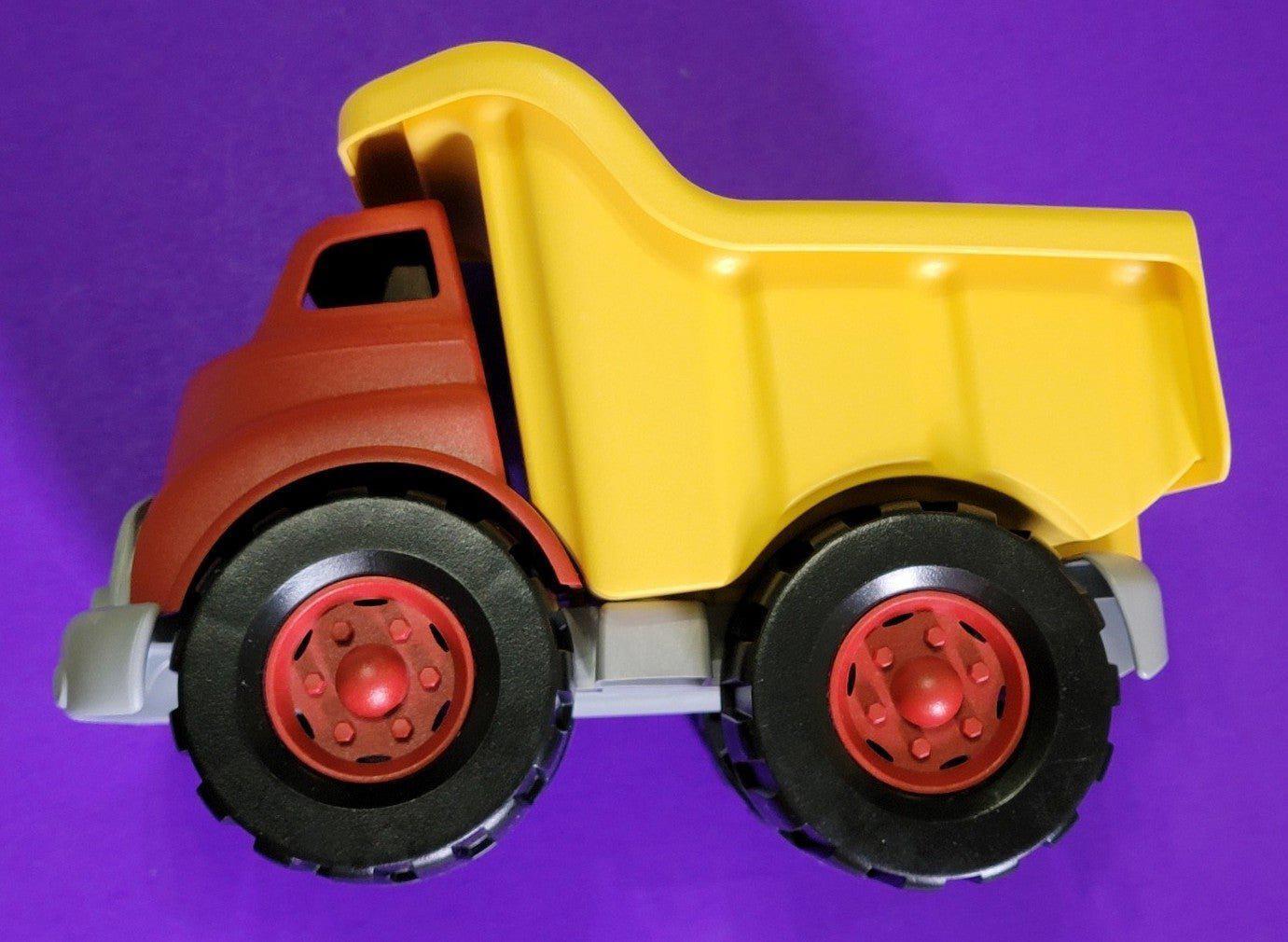 Green Toys Dump Truck Red And Yellow Made From Recycled Plastic In The USA