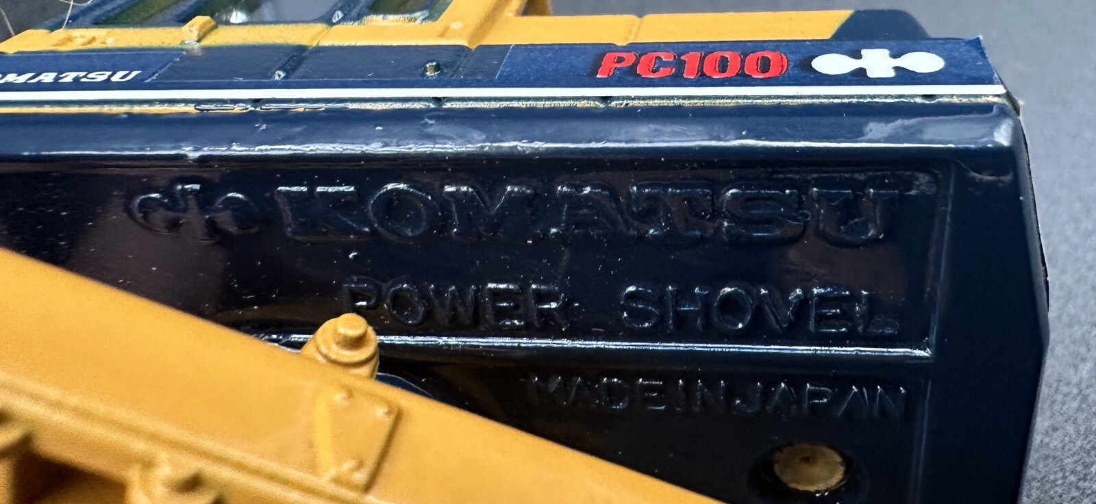 Komatsu PC100 Excavator Power Shovel Diecast 1:48 Scale Shinsei Japan 613