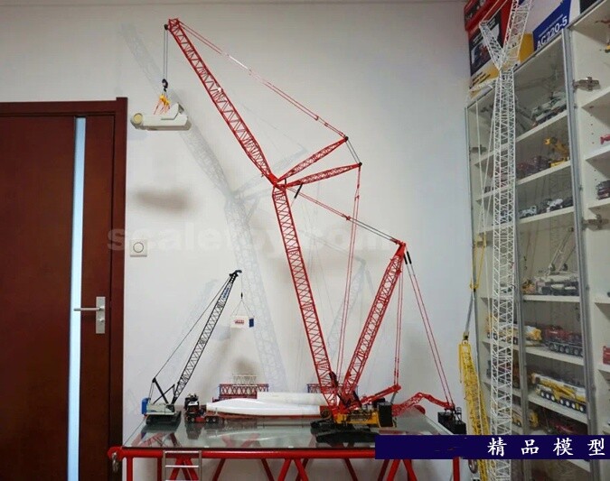 1:50 SANY SCC15000TM Crawler Crane Constuction Machine Equipment Diecast Model
