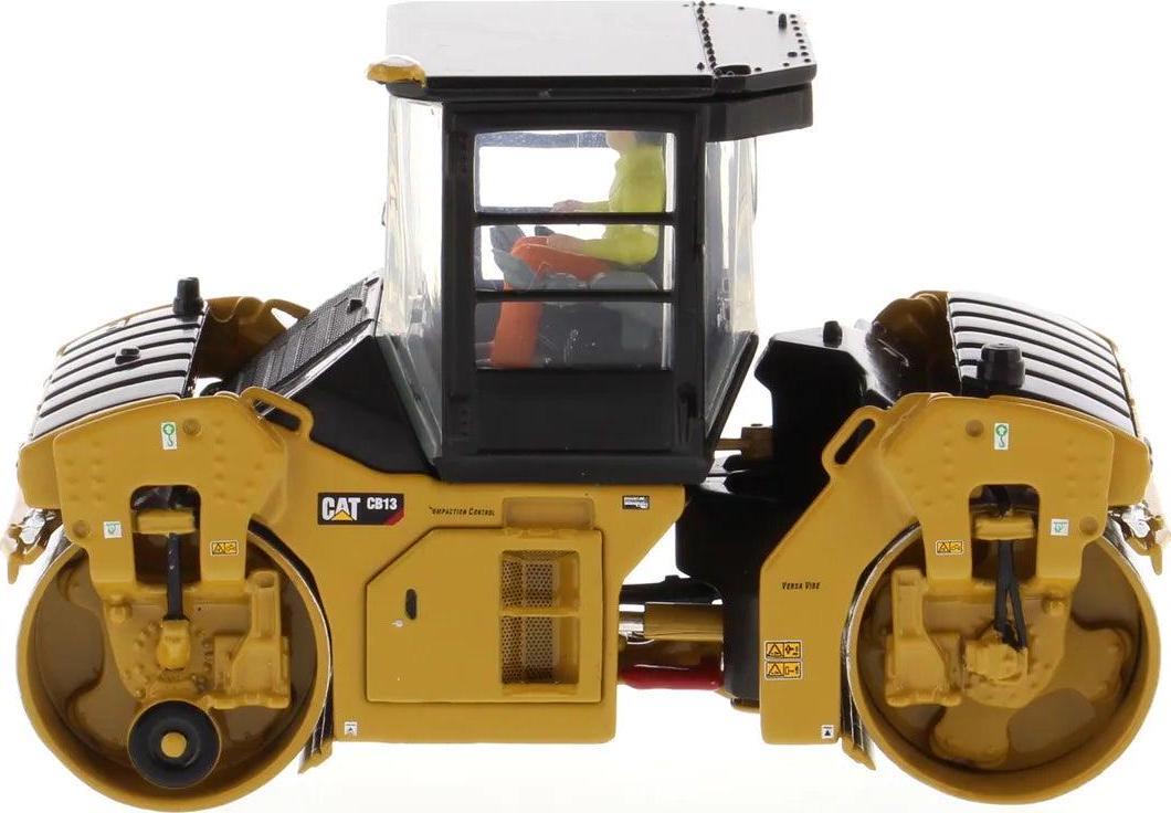 CAT Caterpillar CB-13 Tandem Vibratory Roller w/ Operator High Line Series 1:50
