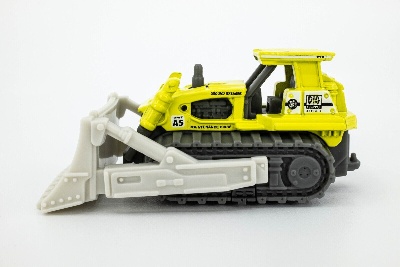 2022 Matchbox “MBX Road Crew II” Ground Breaker DIG EQUIPPED RENTALS | MINT