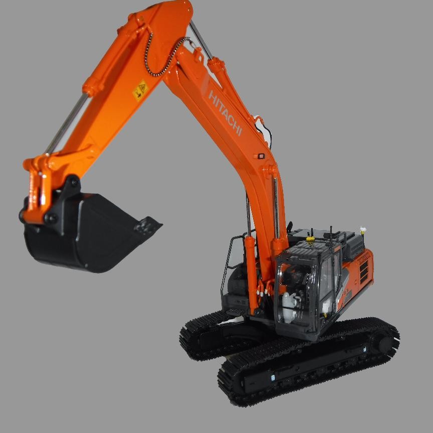 HITACHI 1/50 Scale Model Hydraulic Excavator ZX330X-7 ICT From Japan New