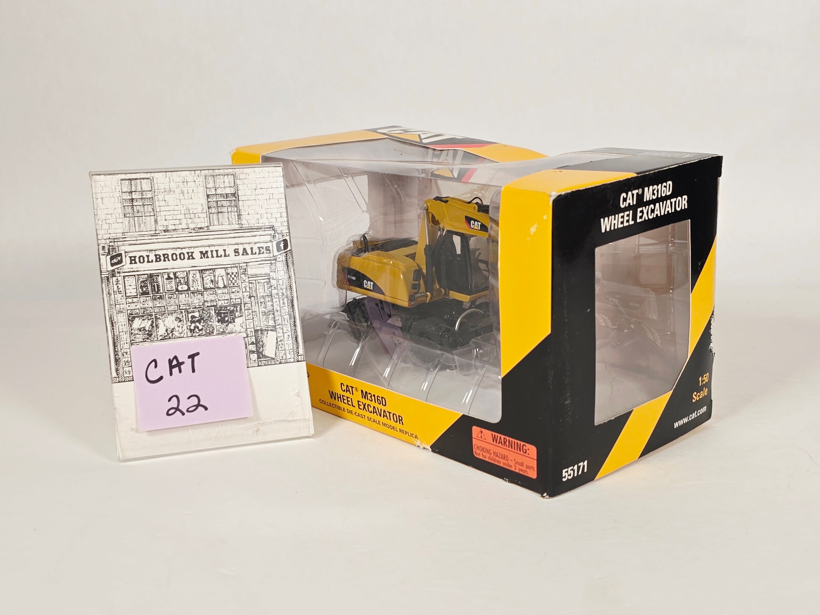 Norscot 55171 • Caterpillar • CAT M316D Wheel Excavator • 1:50 Scale ••