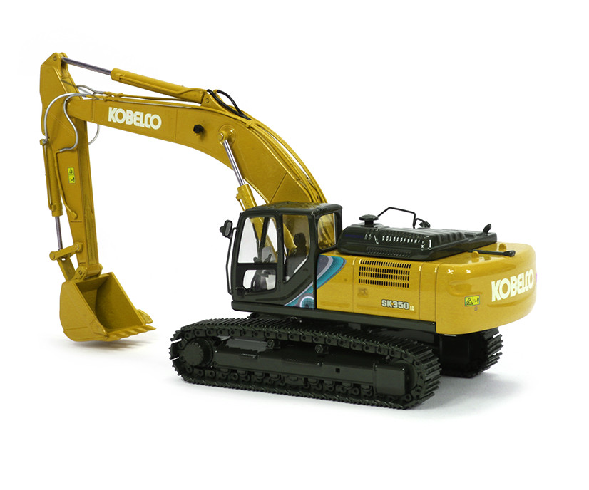 Kobelco SK350LC-10 Excavator – Yellow – Motorart 1:50 Scale Model #1174 New