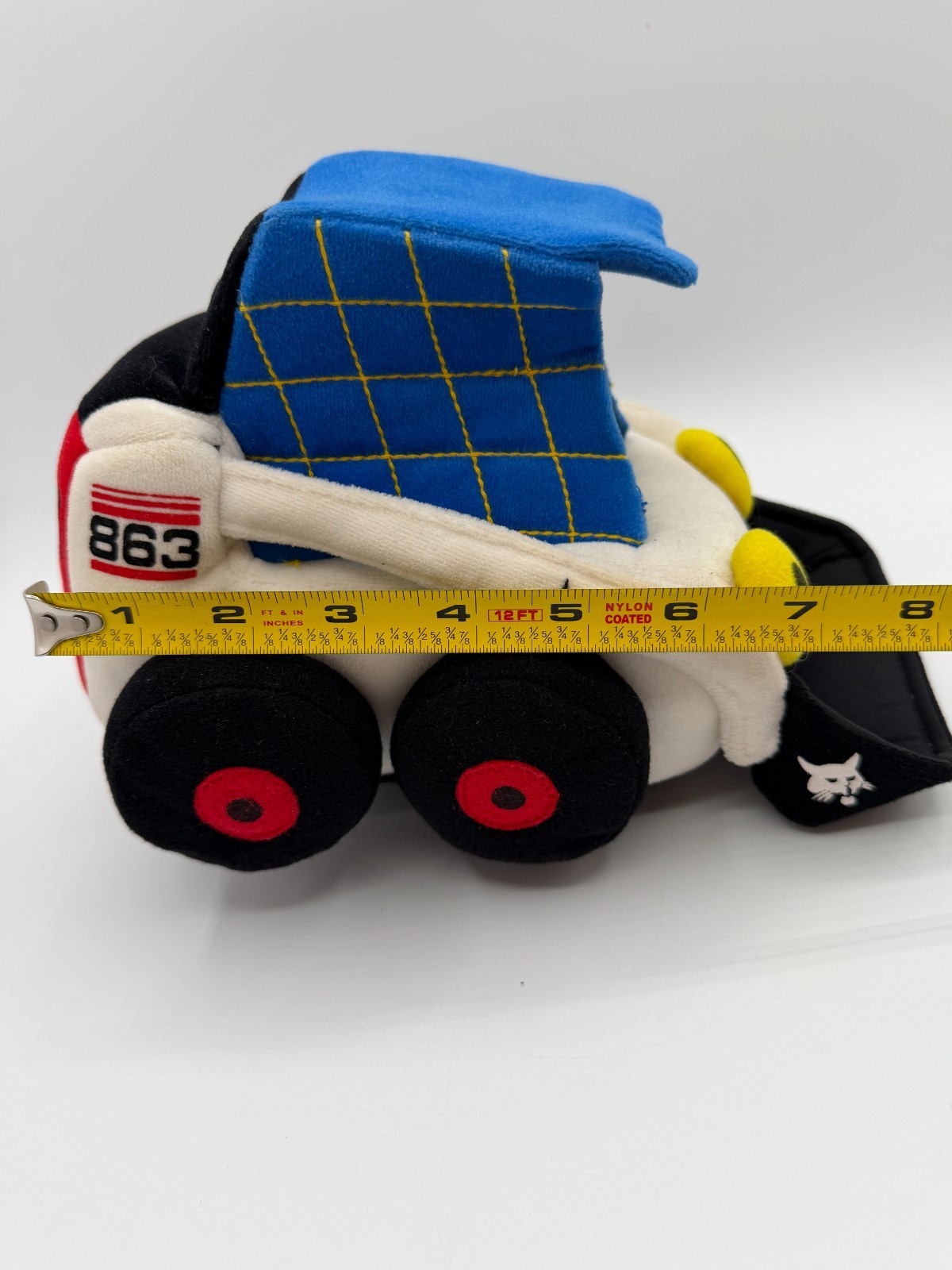 Bobby the Bobcat 863 Skid-Steer Loader Plush Talking Wan Ho #6900818 Melroe