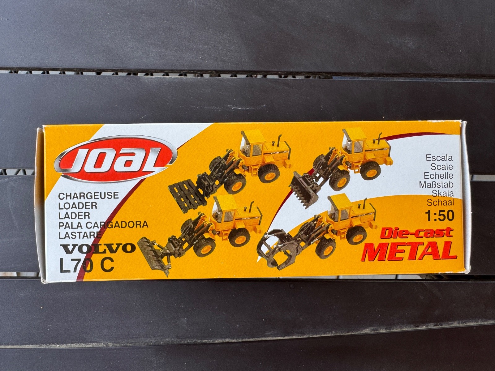 Volvo L-70C Die-Cast Wheel Loader W/Bucket Replica, JOAL 181, 1:50, Unopened NIB