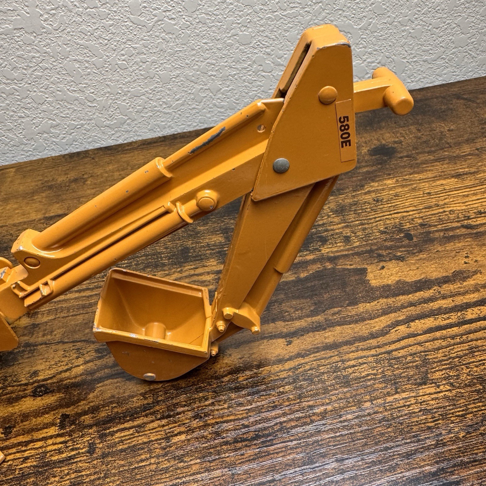 Case 580E Construction King Backhoe Loader Toy Ertl 1:16 Flaw Vintage 80s