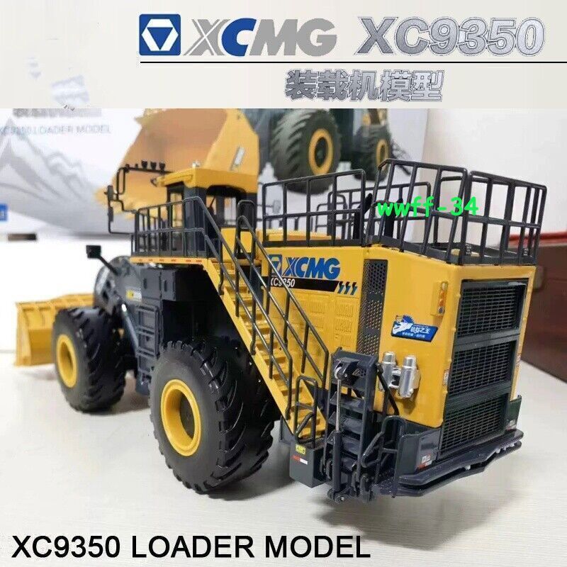 XCMG XC9350 Mining Wheeled Loader Construction Equipment Diecast 1/43 Model