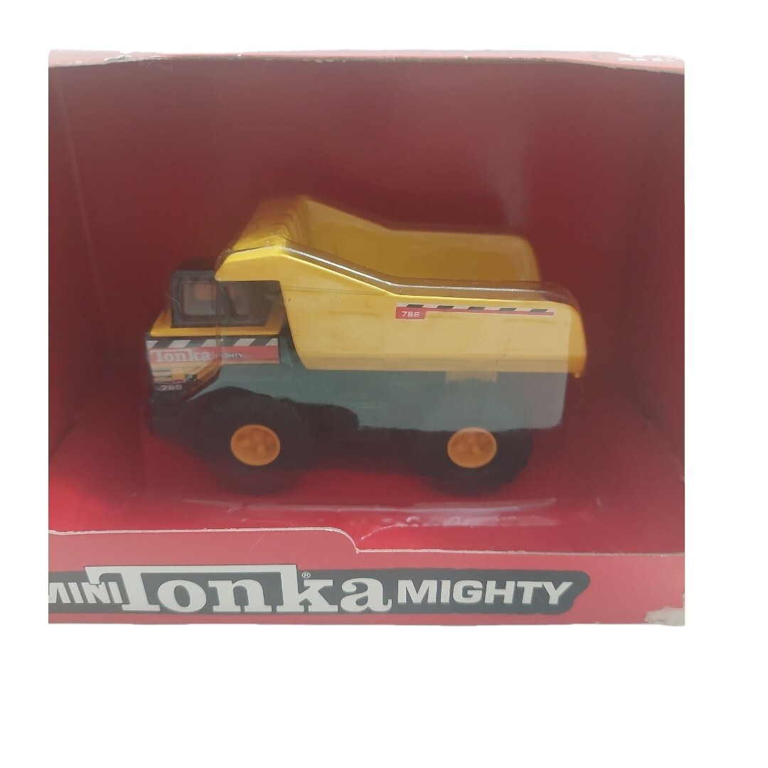 Tonka Dump Truck Maisto Mini Tonka Mighty Series 1 Die Cast Metal Yellow Toy
