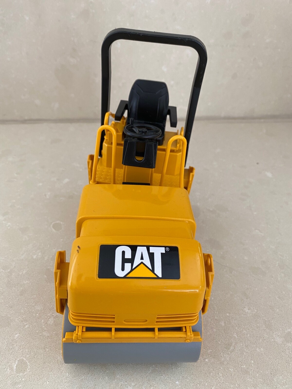 Bruder CAT 7″ Asphalt Drum Compactor Roller Truck Germany 2004 steam roller