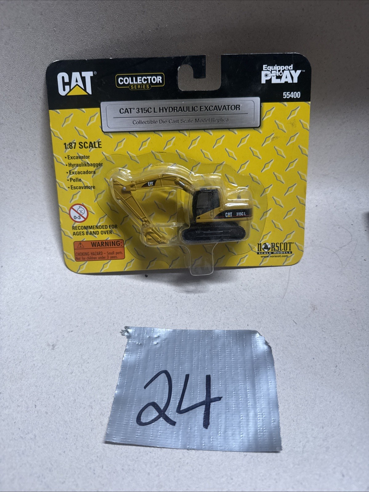 Norscot Scale Models CAT Die-Cast #55400 315C L Hydraulic Excavator NIB