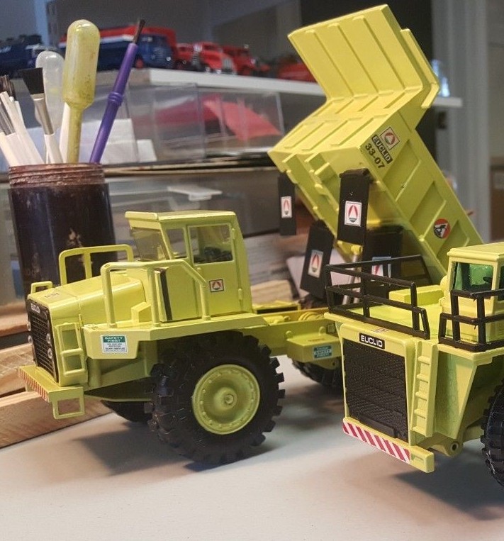 3 x EUCLID / TEREX Dump Trucks 33-07 / R-85B / R-35 $$$ FREE SHIPPING!!