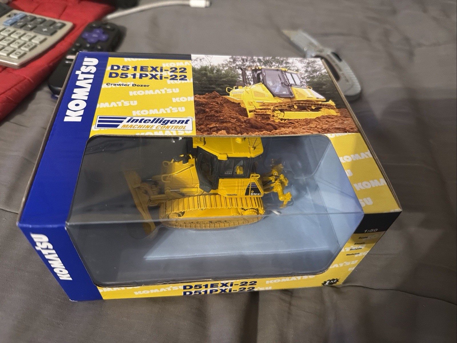 1/50 First Gear Komatsu D51EXi-122/D51PXi-22 Dozer Diecast w/ Box 50-3291