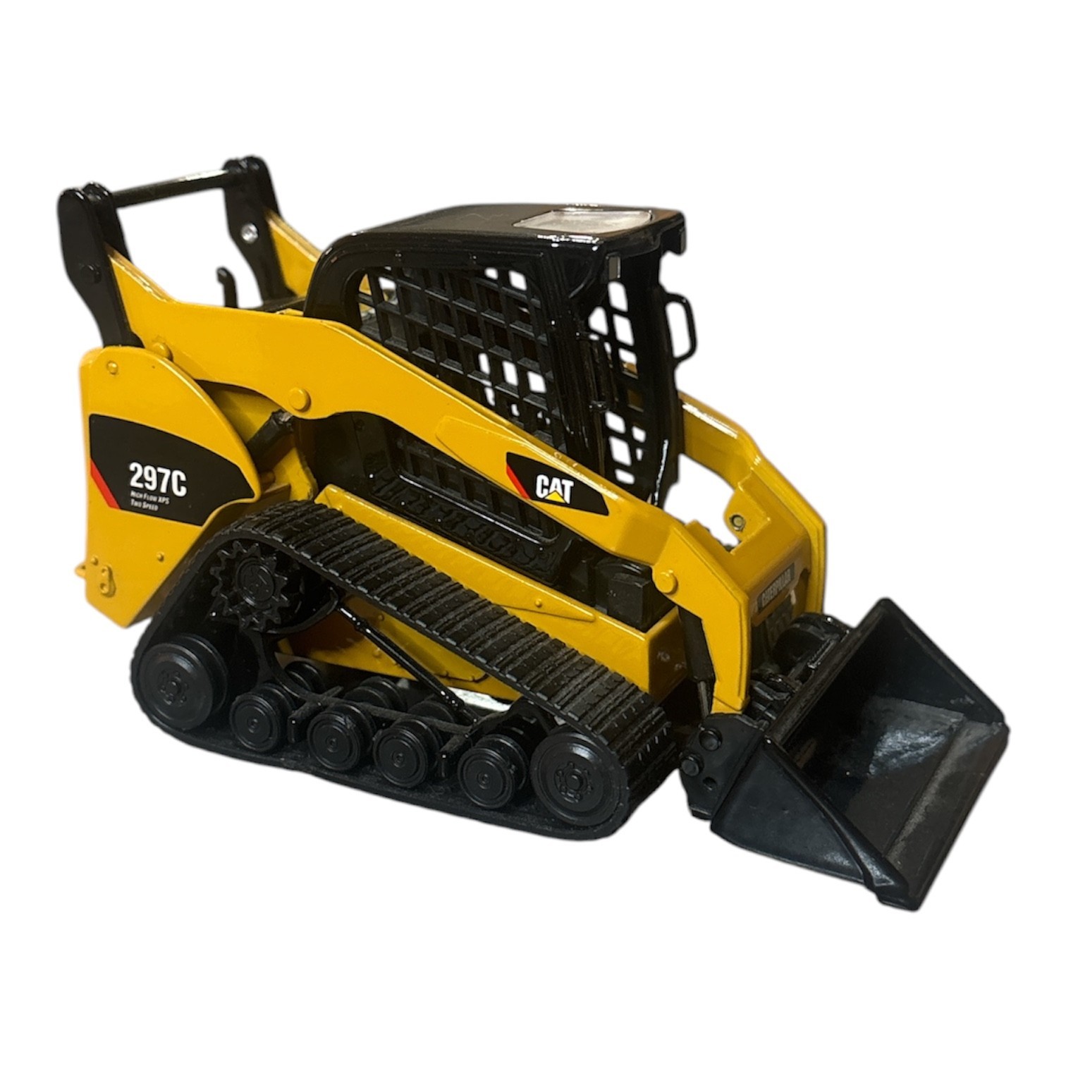 DIECAST MASTERS CAT 299C Compact Track Loader w/ Attachments 1:32 Scale
