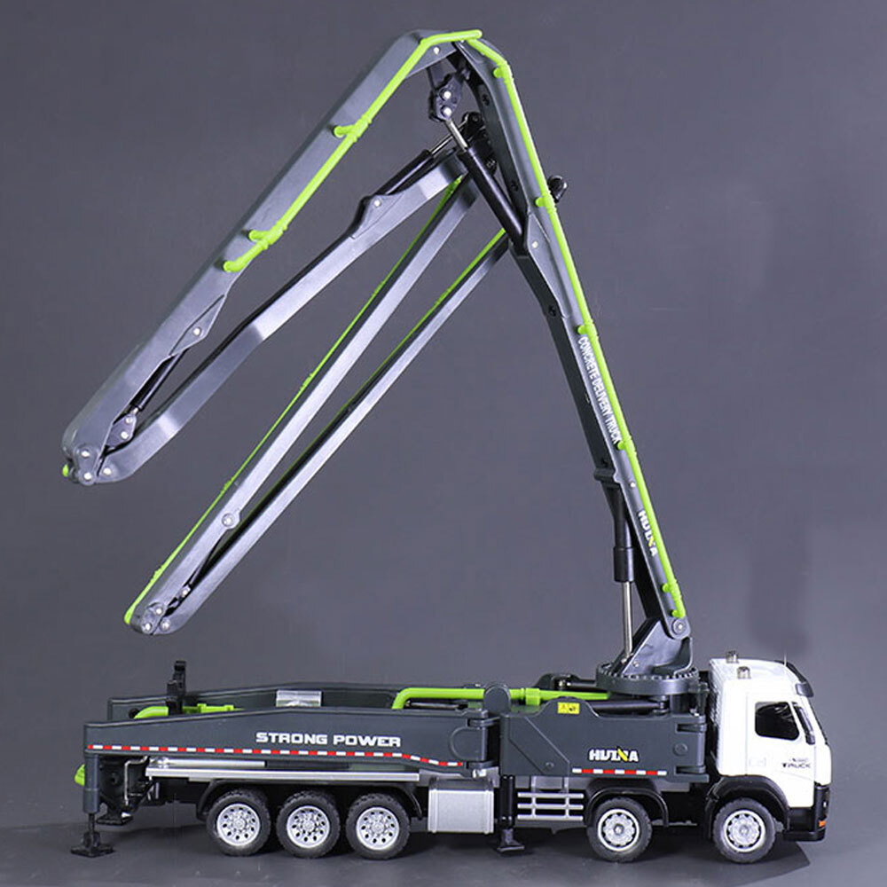 1/50 Concrete Pump Truck Construction Equipment Diecast Boys Toys Gift for Kids