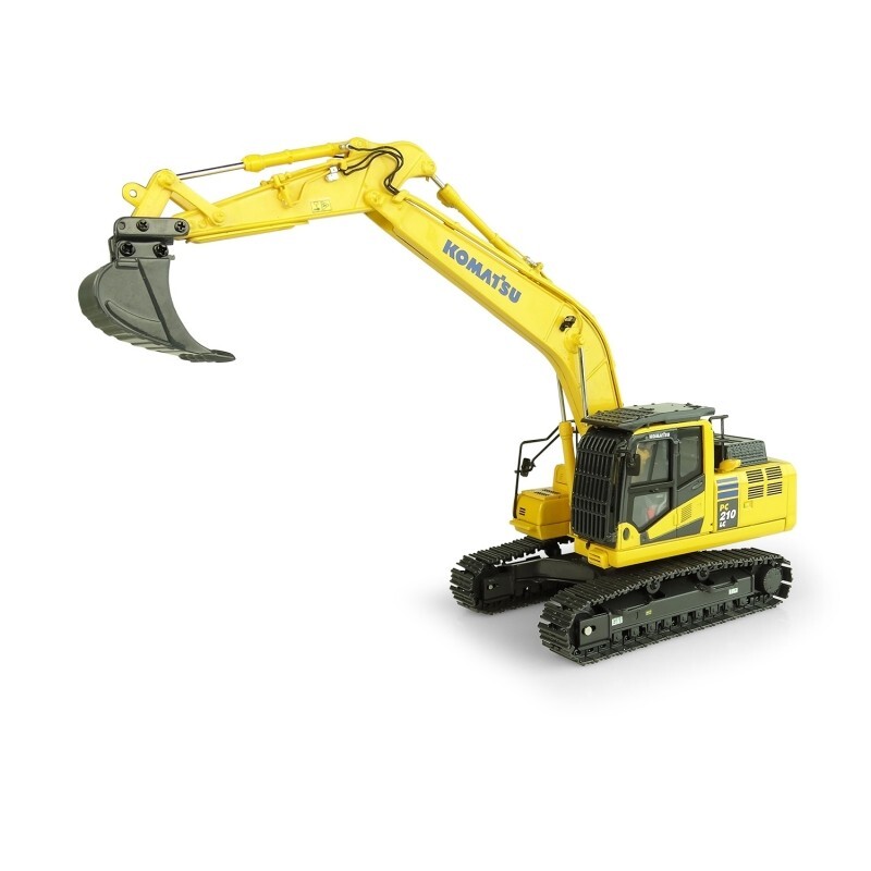 Universal Hobbies 8122 Komatsu PC210LC-11 Track Excavator 1/50 Die-cast MIB
