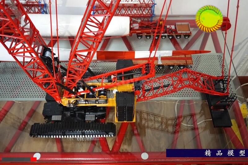 1:50 SANY SCC15000TM Crawler Crane Constuction Machine Equipment Diecast Model