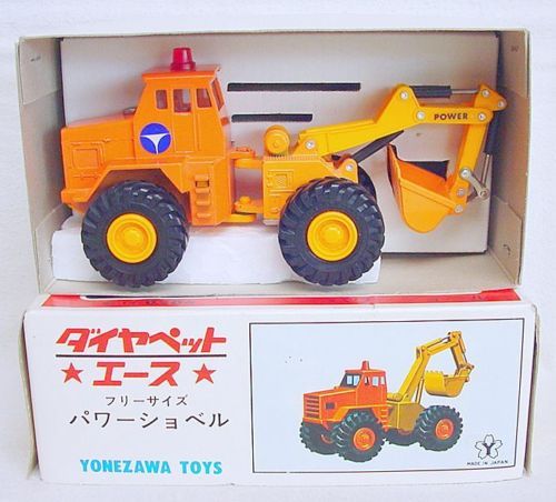 Diapet Japan 1:72 ACE WHEEL DIGGER TRUCK Yonezawa Toys K-3 MIB`80 C-10 RARE!